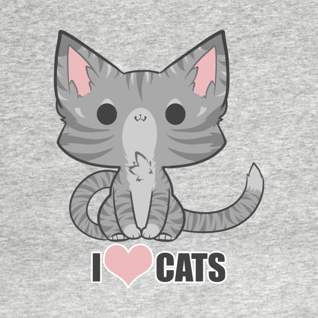 I <3 Cats! by TehButterCookie